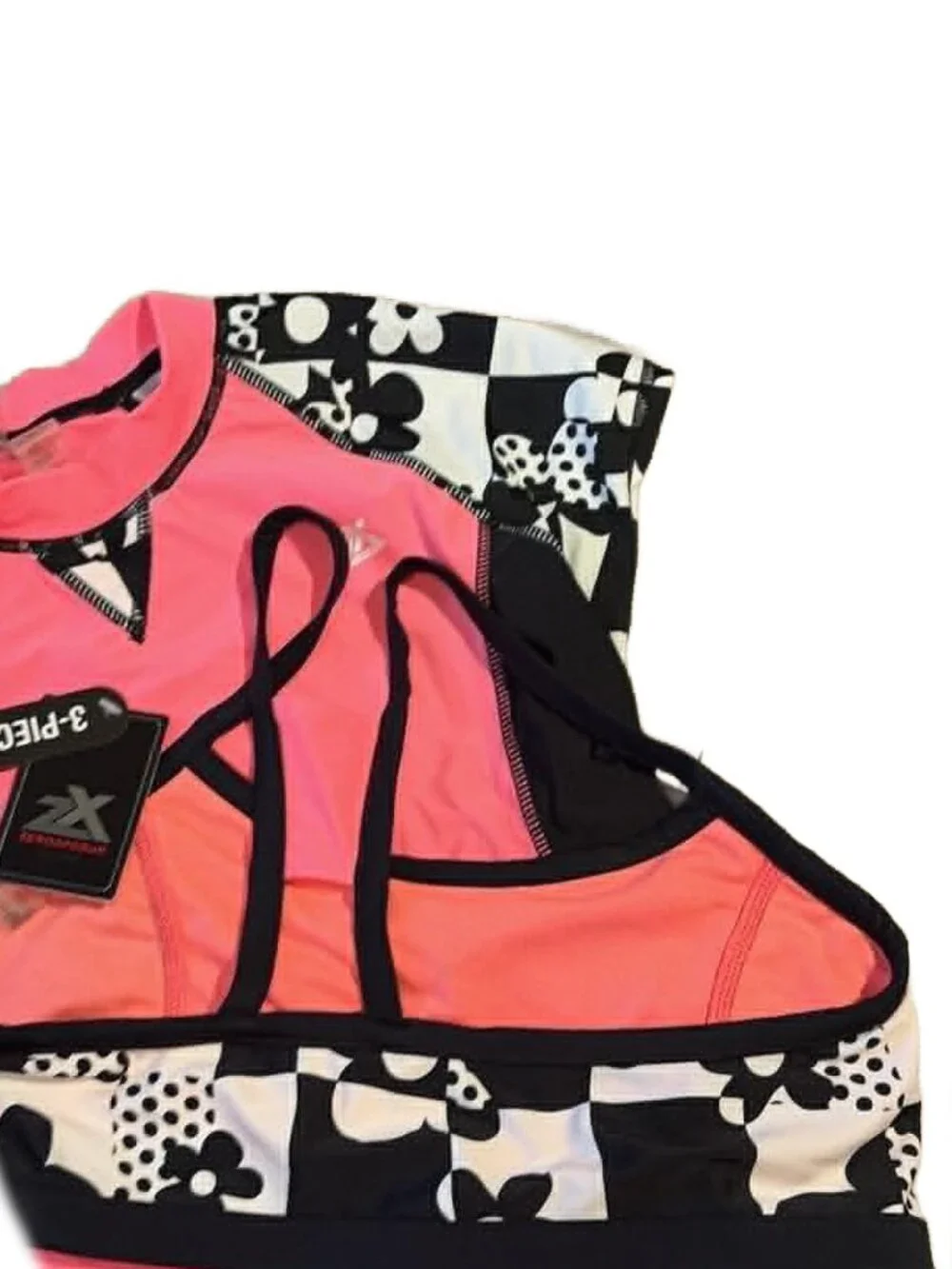 3-Piece Zero Xposure Girls Swim Set